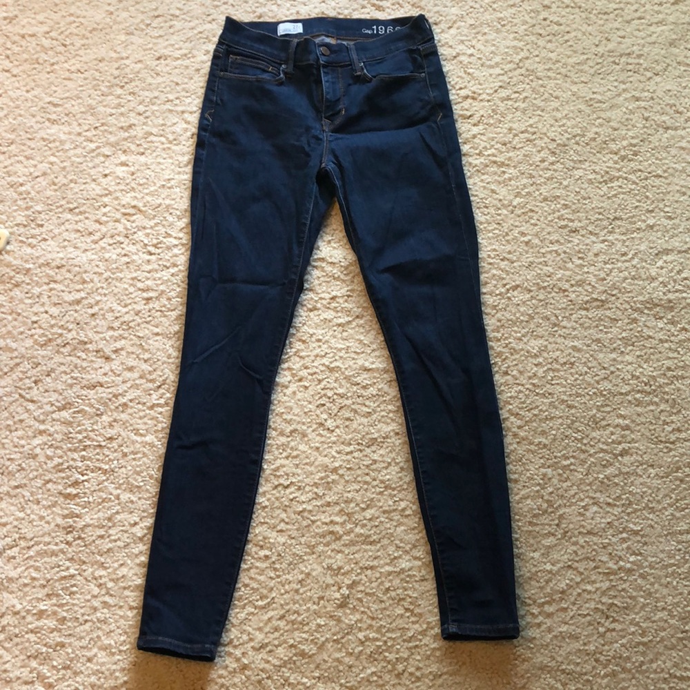Dark Wash Gap Legging Jeans